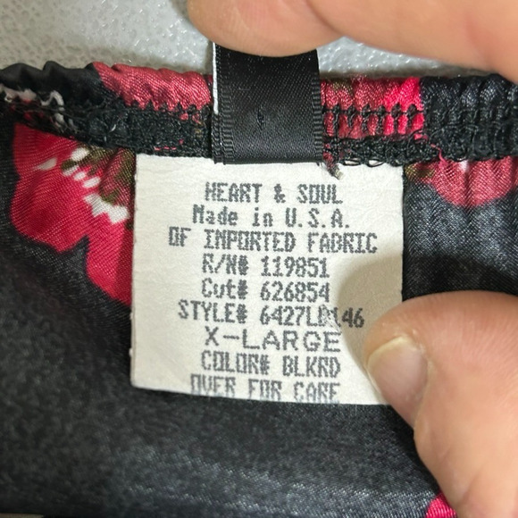 Heart Soul Womens Satin Y2K Babydoll Dress Size XL Whimsigoth Fairy Grunge Goth - Picture 8 of 13